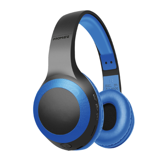 PROMATE LABOCA BLUETOOTH KULAKUSTU KULAKLIK HD MAVI