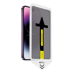 BINANO DEFENDER PRIVACY IPHONE 14 PRO MAX EASY APP EKRAN KORUYUCU SIYAH