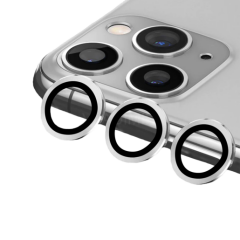 BINANO METAL RING IPHONE 14 PRO/14 PRO MAX KAMERA KORUYUCU SILVER