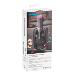 MOMAX MICRO CLEANSE PORTABLE VACUUM CLEANER  ŞARJLI SÜPÜRGE ACIK GRI