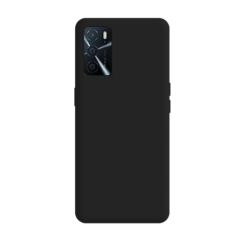 BIKAPAK  OPPO A16 SİYAH SILIKON KAPAK