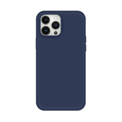 BIKAPAK IPHONE 15 PRO KOYU MAVI KAPAK